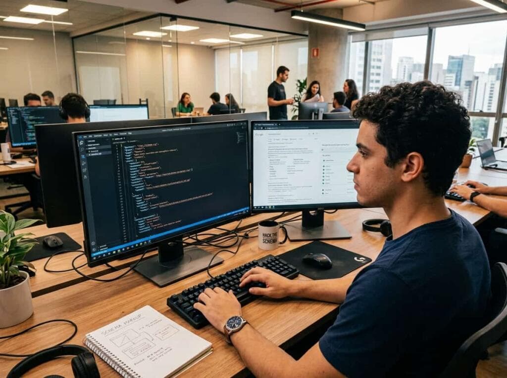 Implementação de schema markup (dados estruturados)